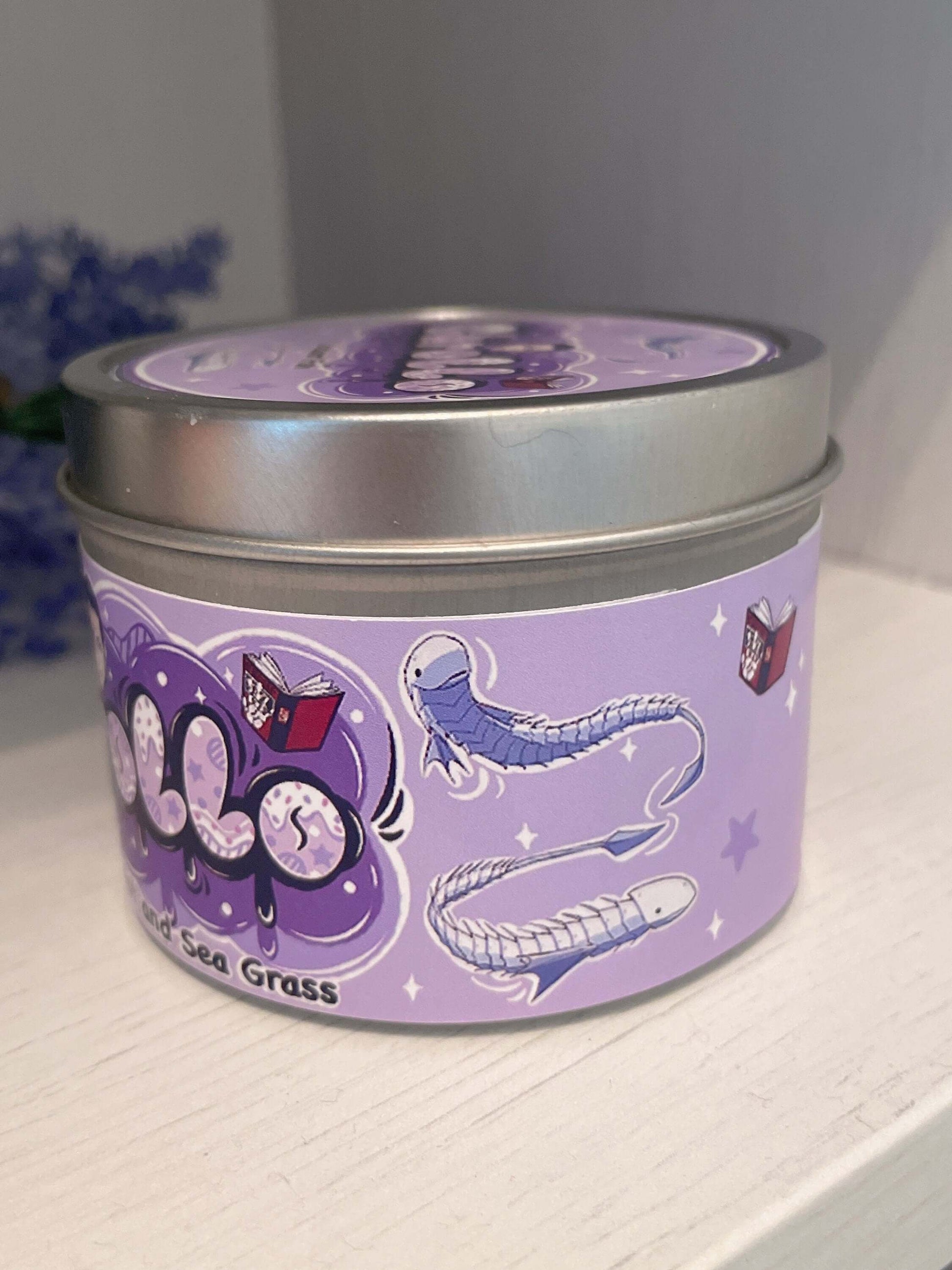 Chrollo Inspired Coconut Soy Wax Candle | Indoor Fish Milky Paw Scents