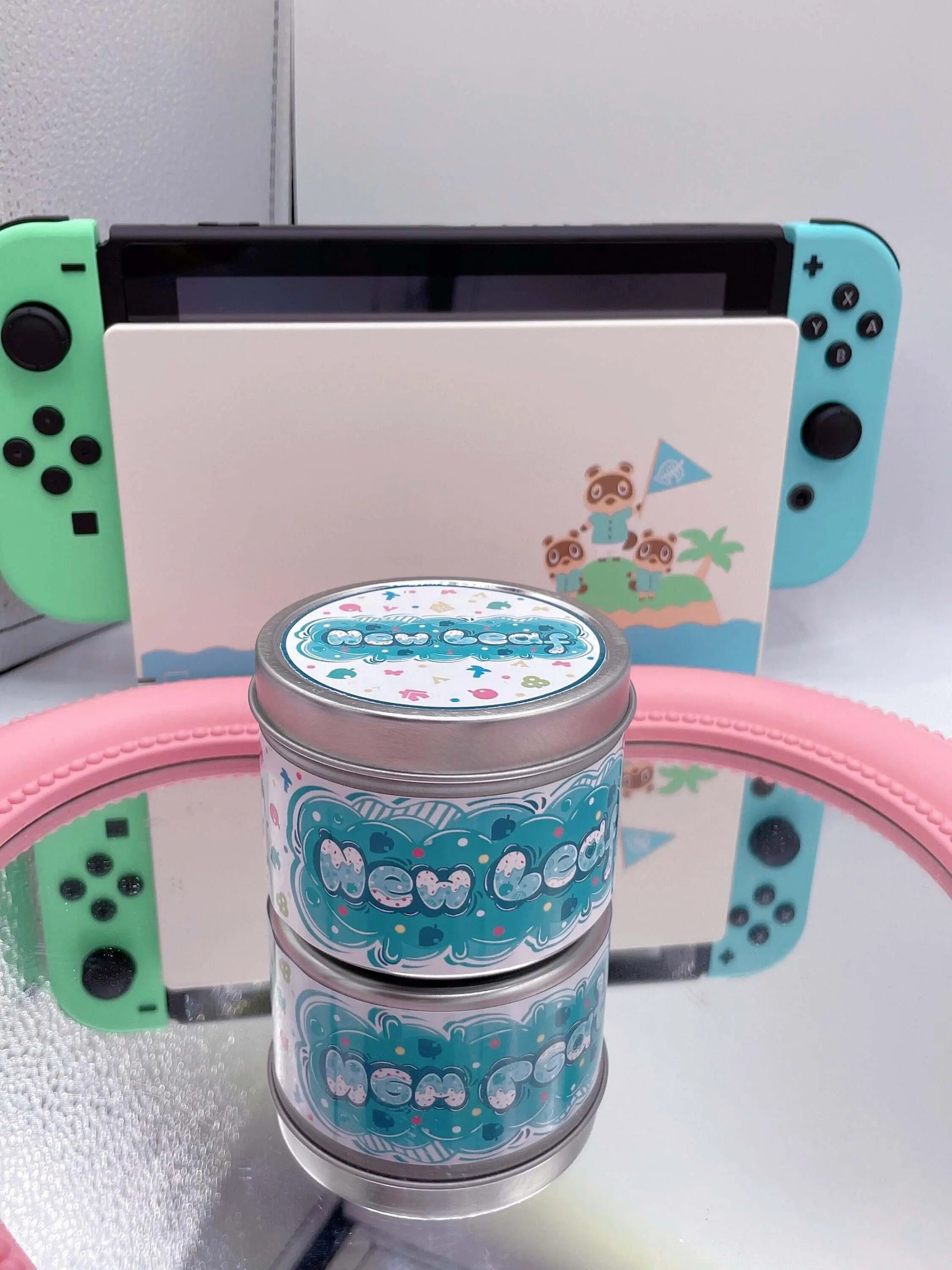 Animal Crossing Inspired Coconut Soy Wax Candle | New Leaf Milky Paw Scents