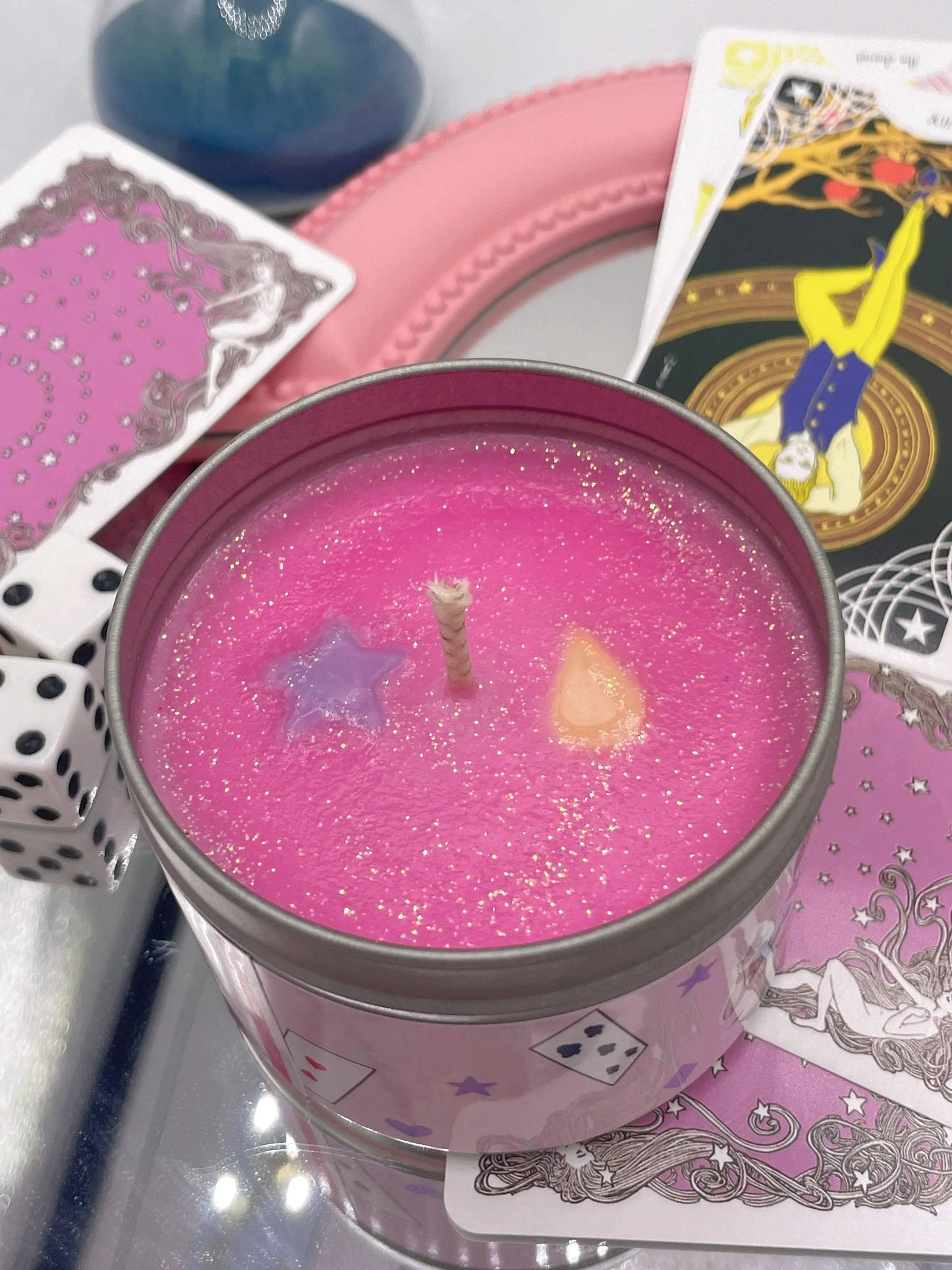 Hisoka Inspired Coconut Soy Wax Candle | The Fruit Is Ripe Milky Paw Scents