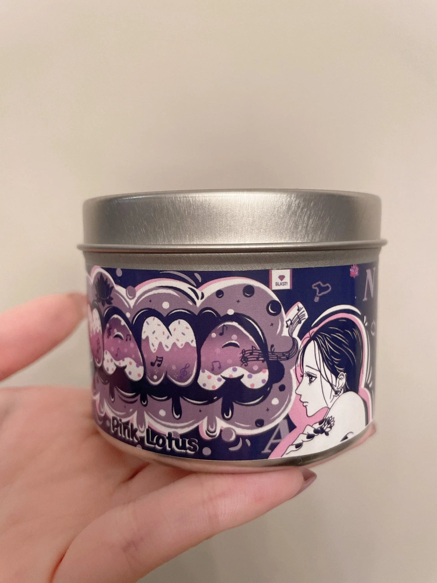 Nana Osaki Inspired Coconut Soy Wax Candle | It's a REN flower Milky Paw Scents