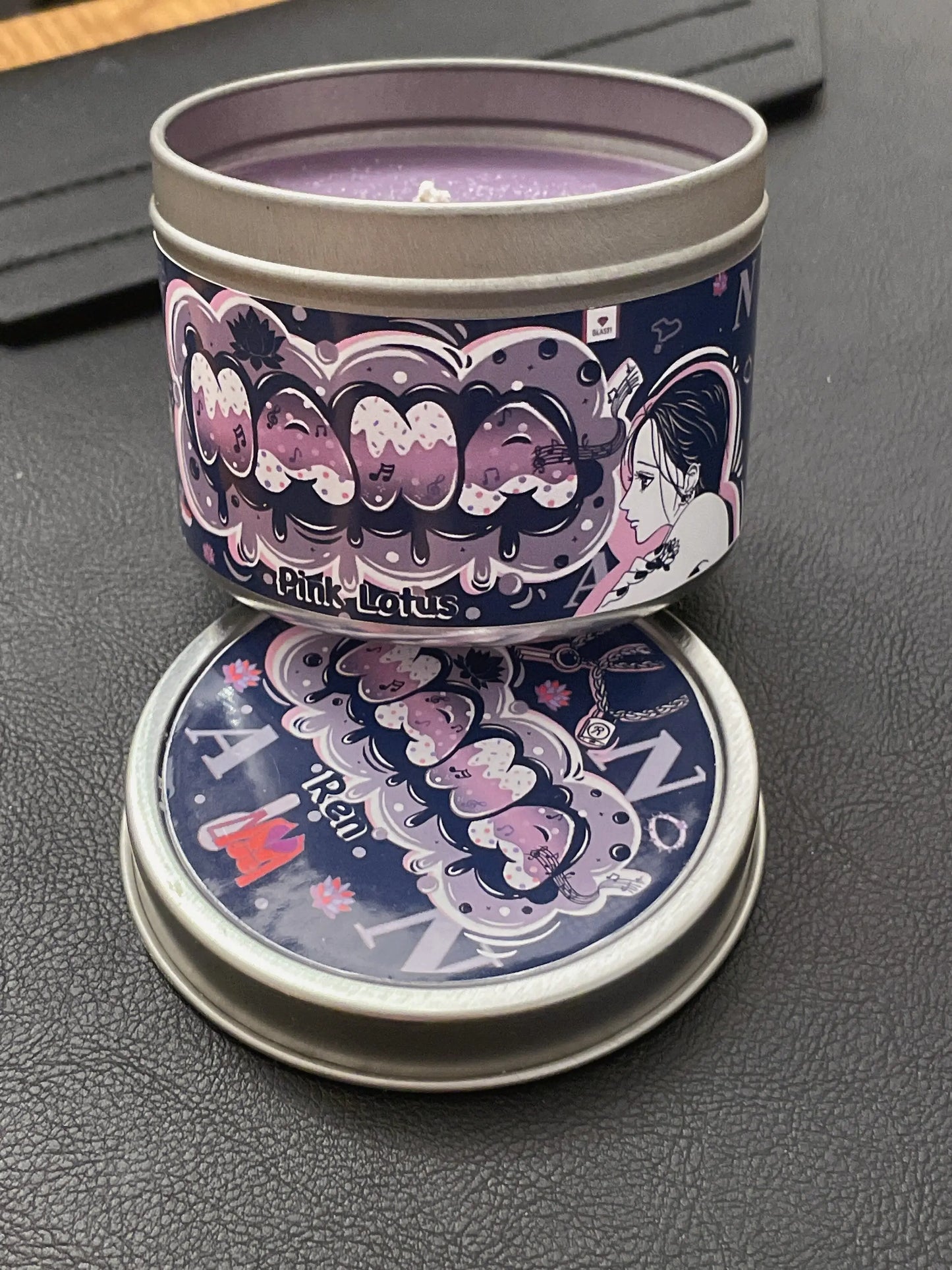 Nana Osaki Inspired Coconut Soy Wax Candle | It's a REN flower Milky Paw Scents