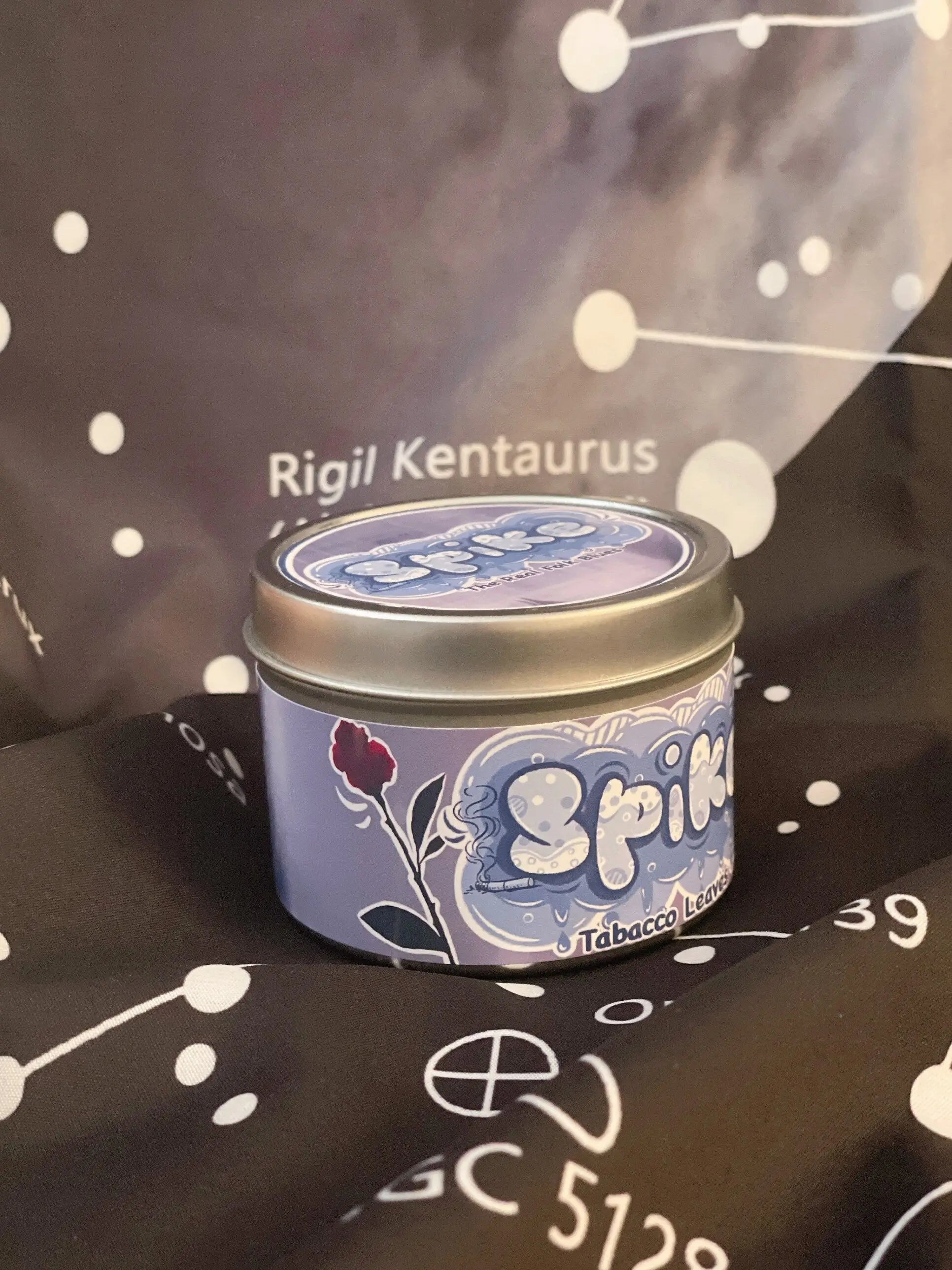 Spike Inspired Coconut Soy Wax Candle | The Real Folk Blues Milky Paw Scents