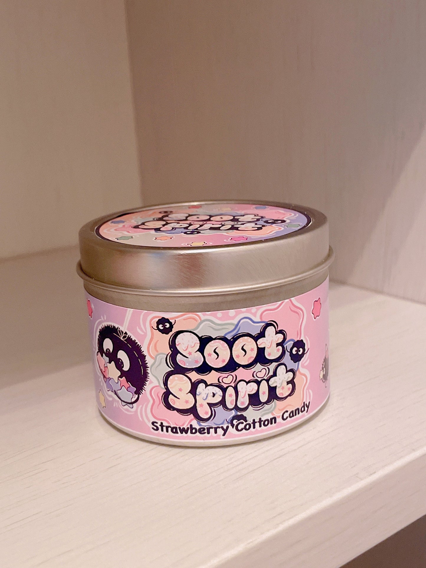 Soot Sprites Inspired Coconut Soy Candle | Soot Spirits Milky Paw Scents