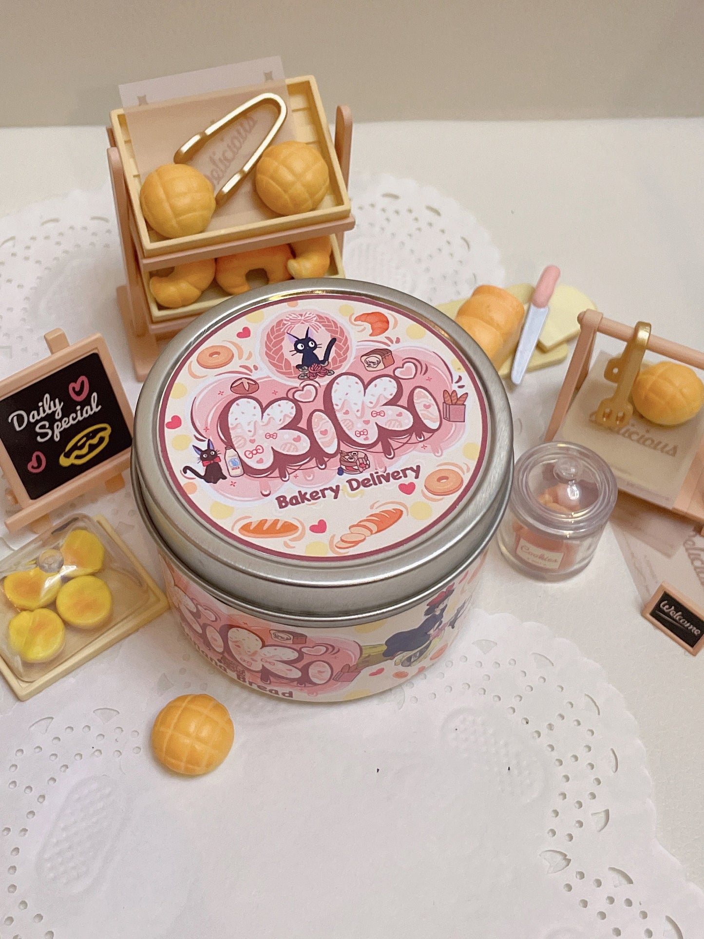 Kiki Delivery Service Inspired Coconut Soy Wax Candle | Bakery Delivery Milky Paw Scents