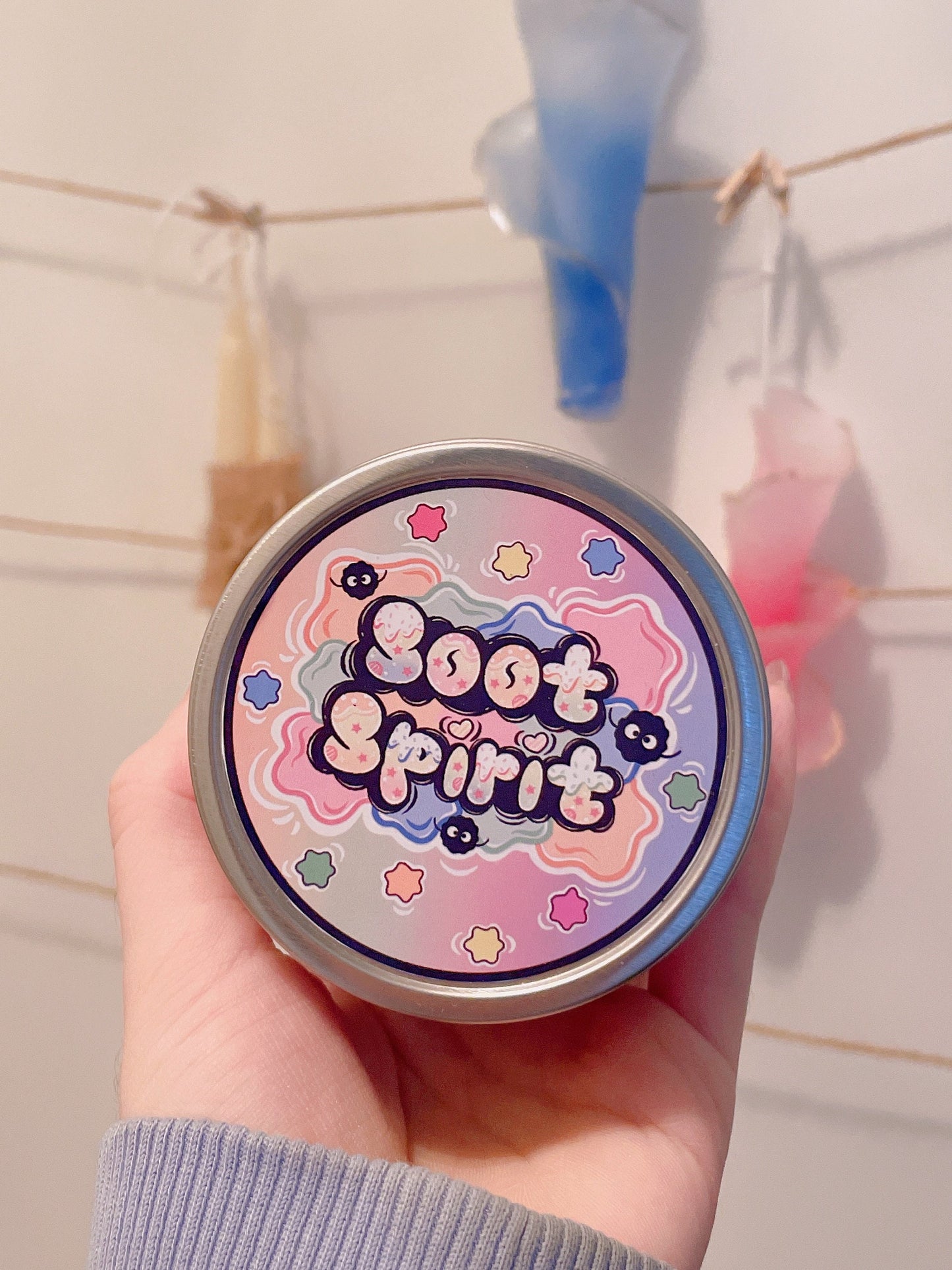 Soot Sprites Inspired Coconut Soy Candle | Soot Spirits Milky Paw Scents