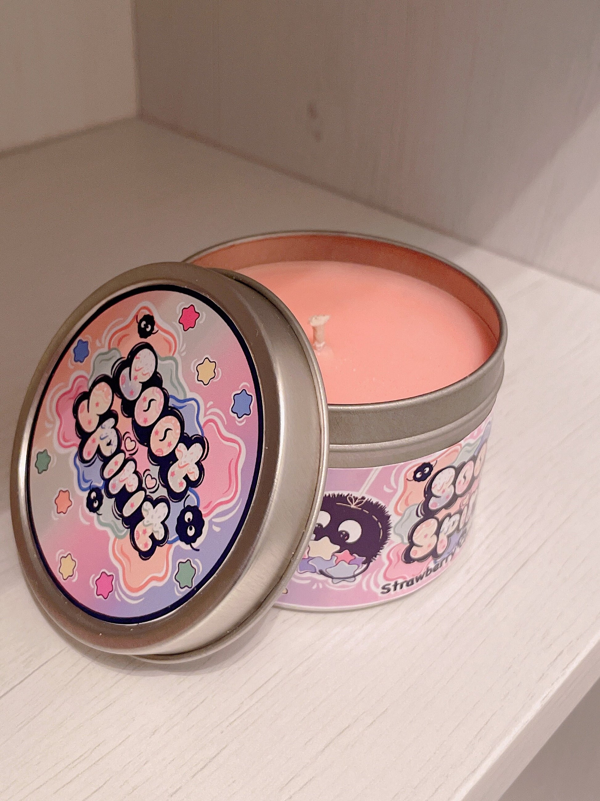 Soot Sprites Inspired Coconut Soy Candle | Soot Spirits Milky Paw Scents