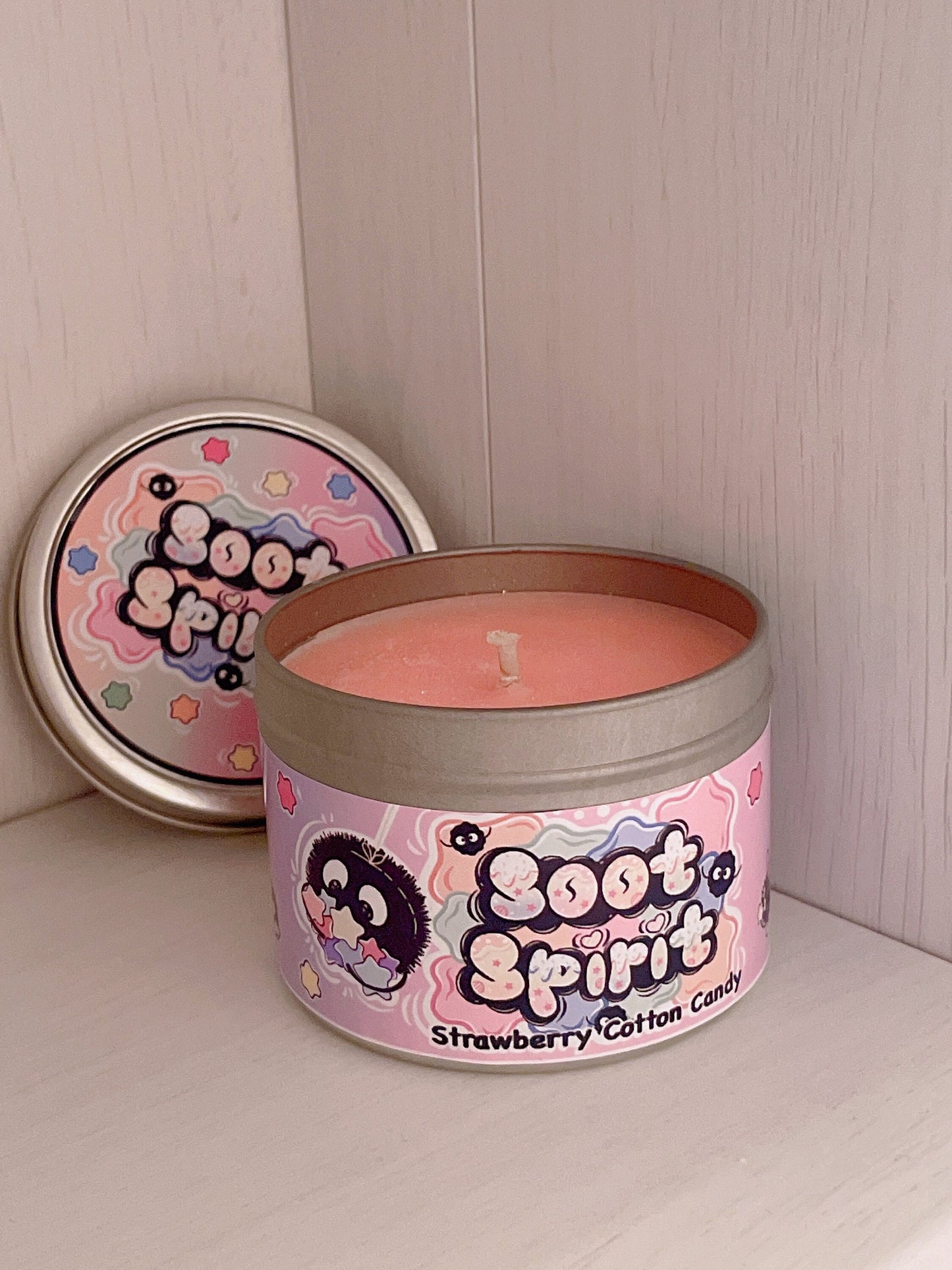 Soot Sprites Inspired Coconut Soy Candle | Soot Spirits Milky Paw Scents