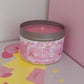 Kirby Inspired Coconut Soy Wax Candle | Fluffy Dreamland Milky Paw Scents