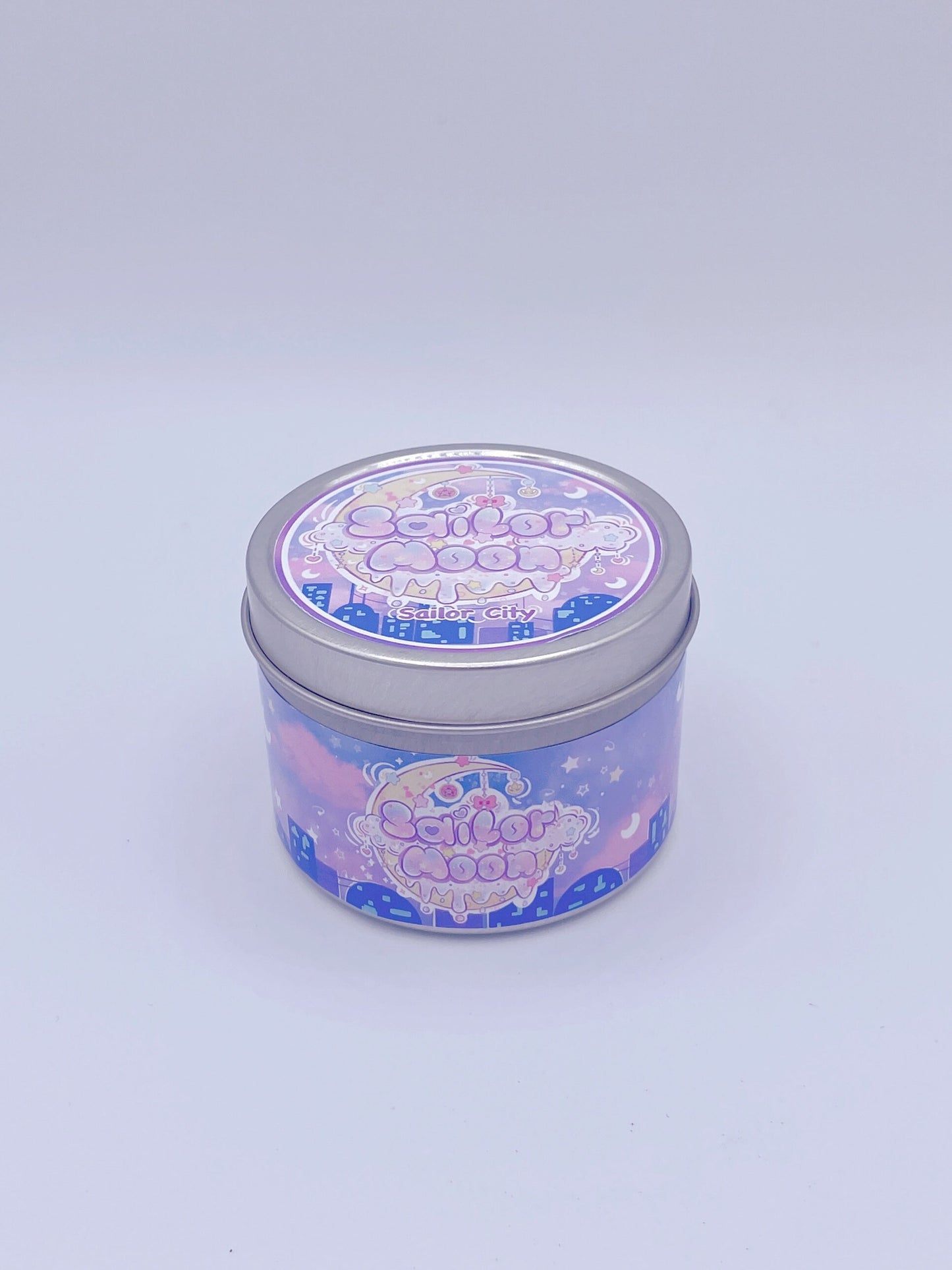 Tokyo City Inspired Coconut Soy Wax Candle | Sailor Moon Starry Night Milky Paw Scents