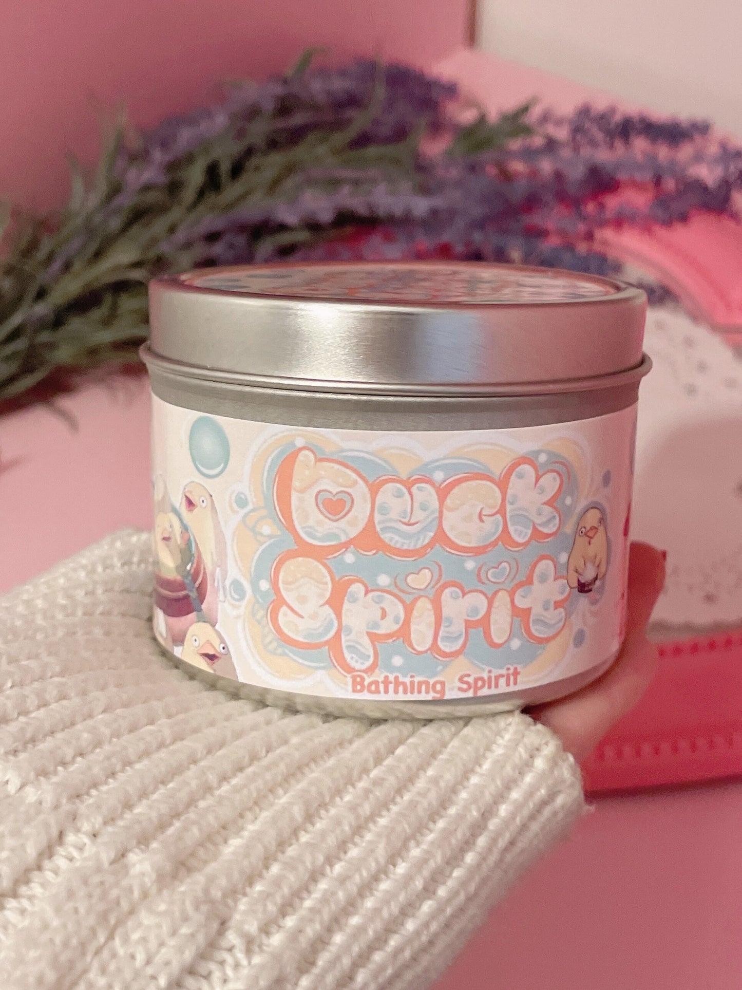 Duck Spirit Inspired Coconut Soy Wax Candle | The Bathhouse Milky Paw Scents