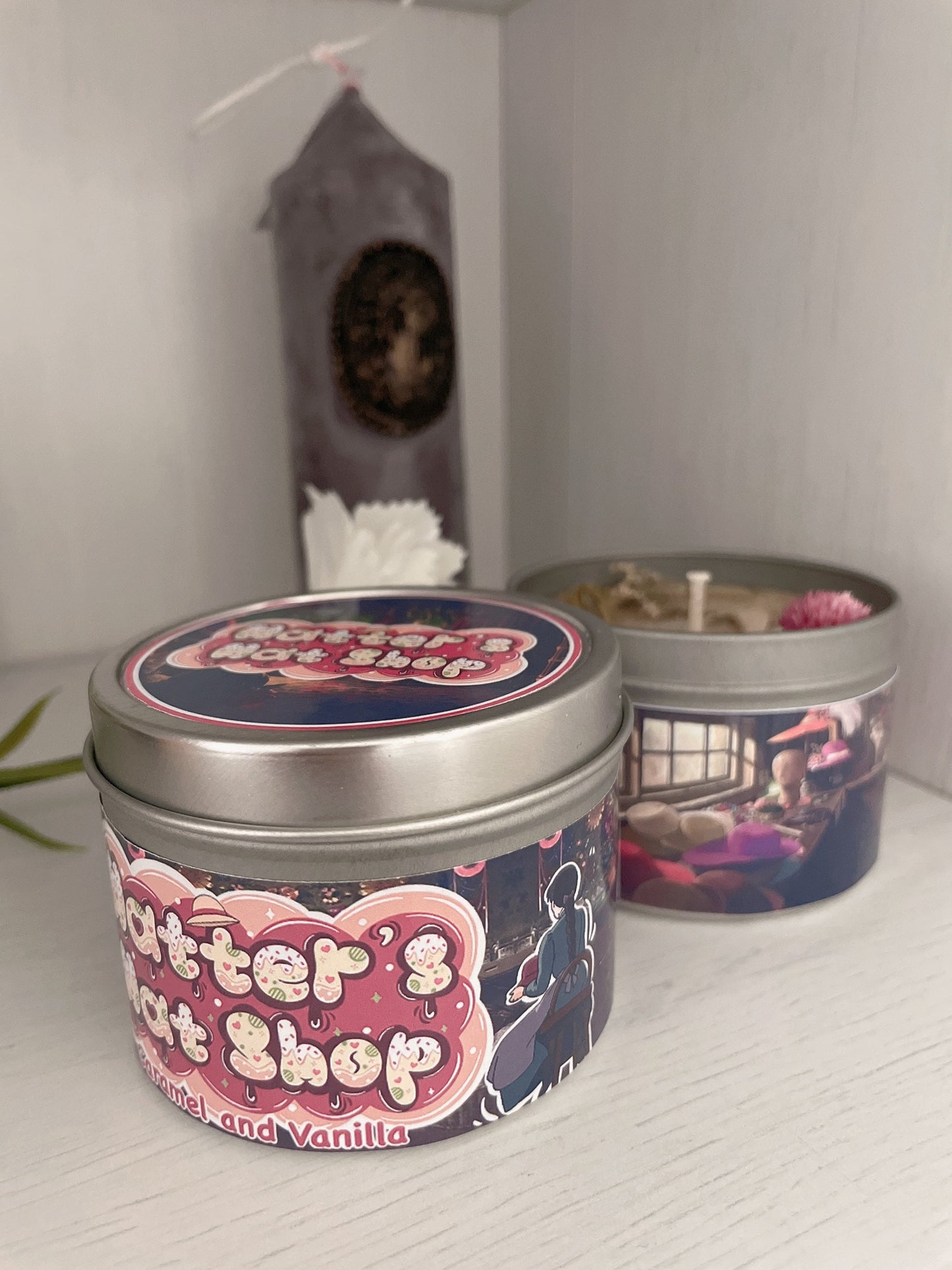 Sophie Inspired Coconut Soy Wax Candle | Hatter's Hat Shop Milky Paw Scents