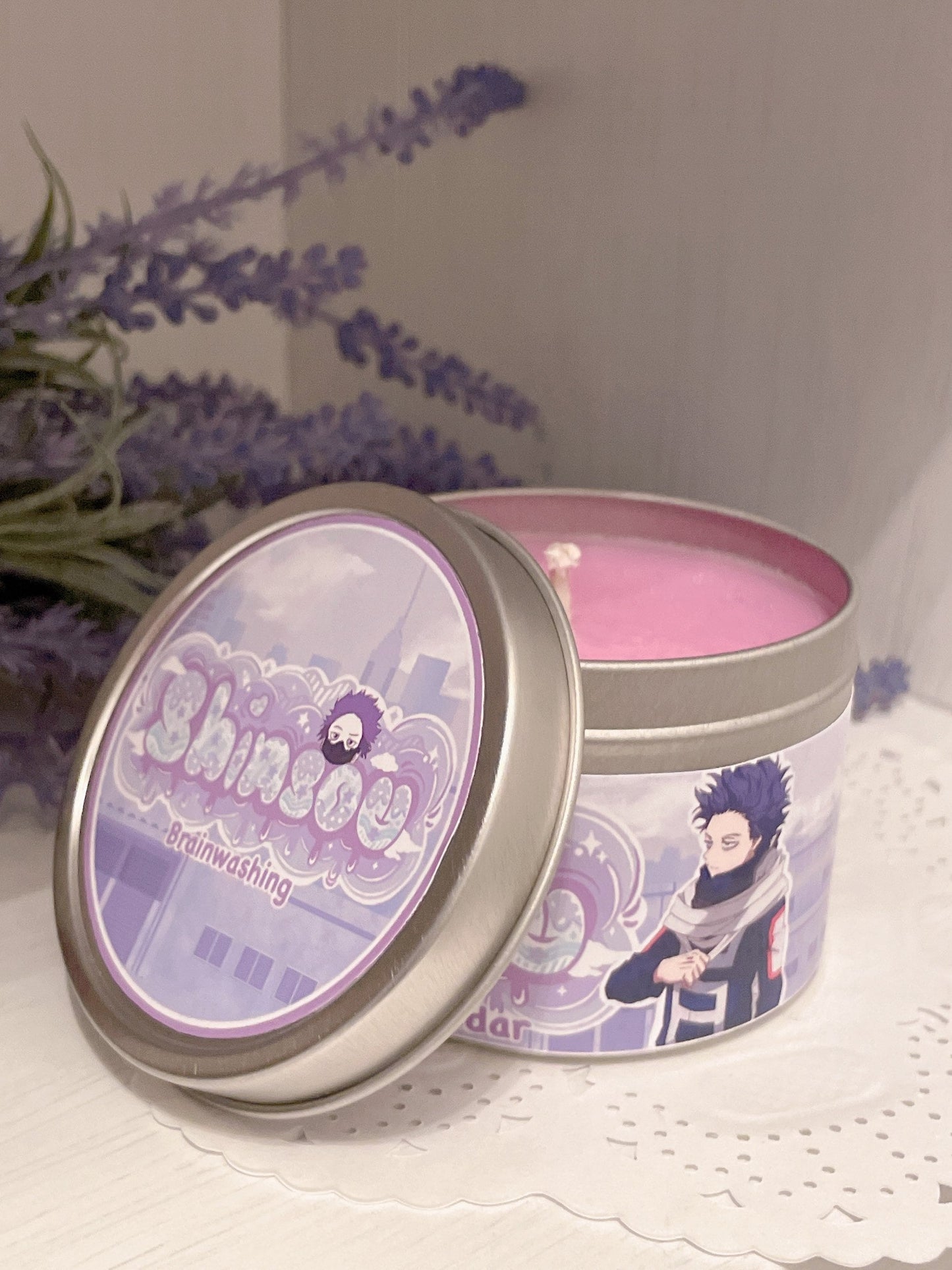 Hitoshi Shinso Inspired Coconut Soy Wax Candle | Brainwashing Milky Paw Scents