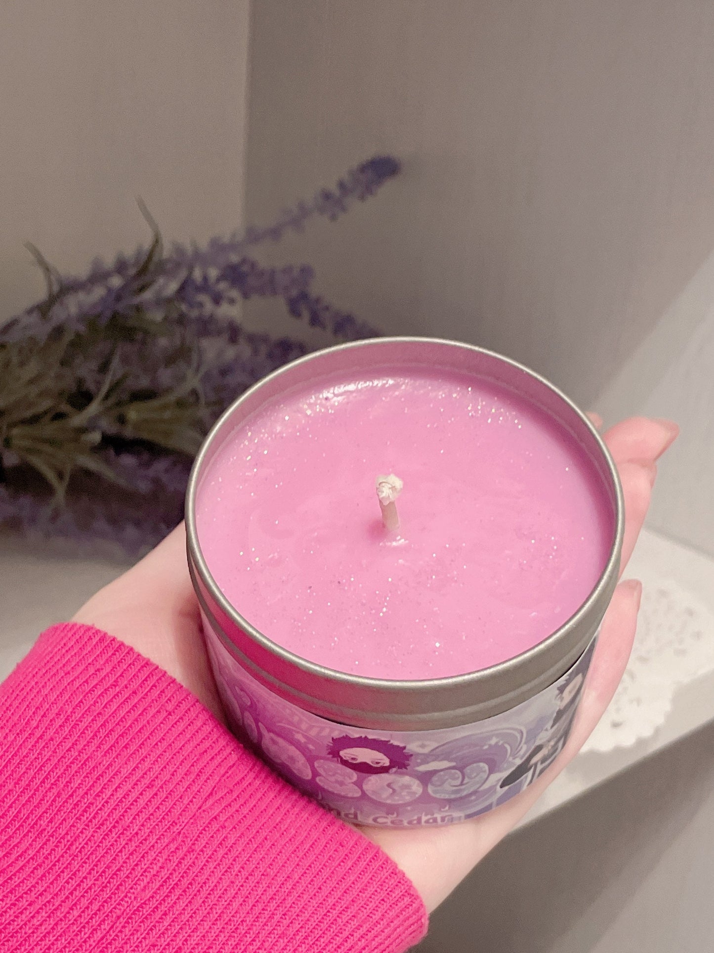 Hitoshi Shinso Inspired Coconut Soy Wax Candle | Brainwashing Milky Paw Scents