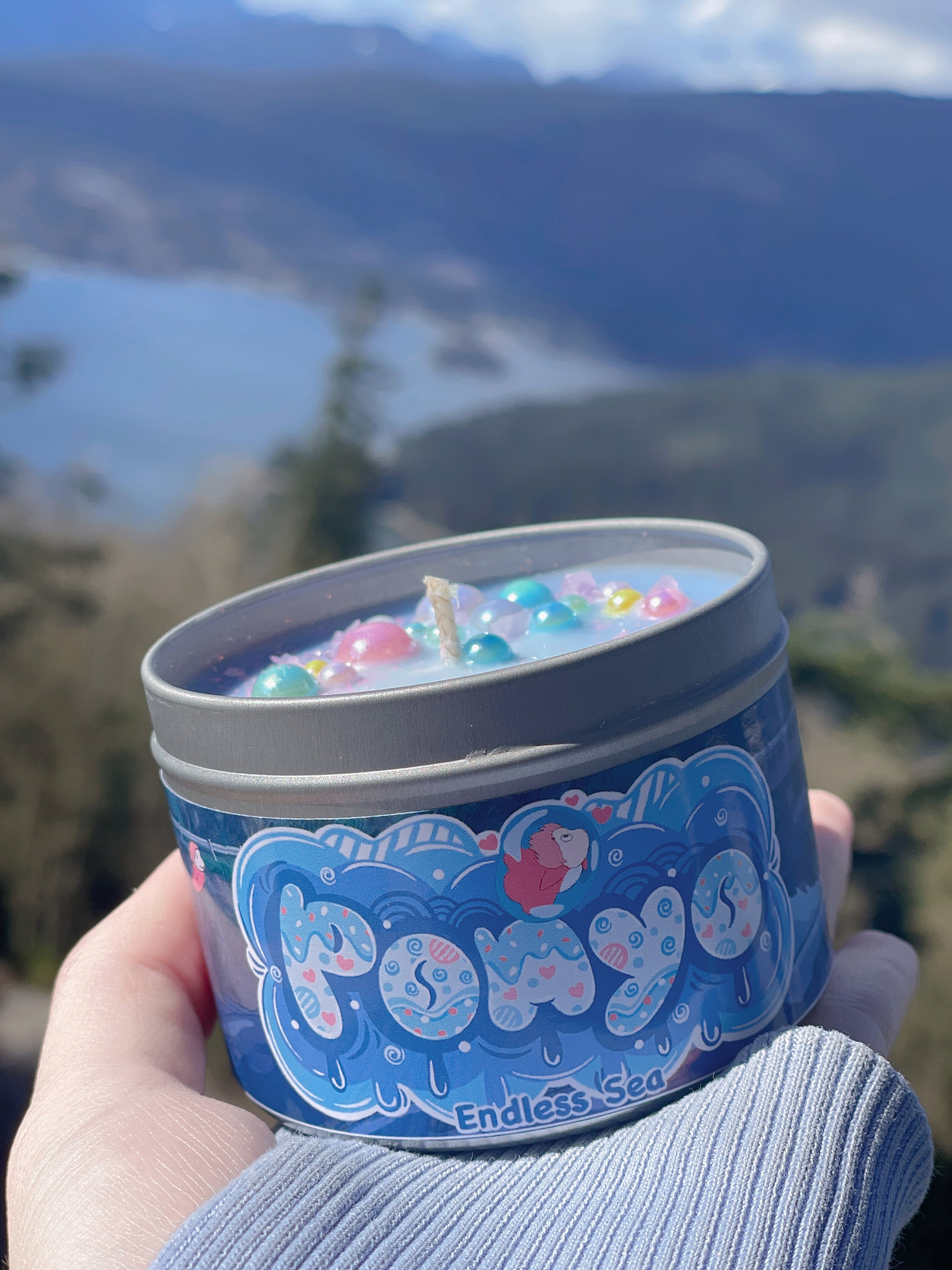 Ponyo Inspired Coconut Soy Wax Candle | Sea Princess Milky Paw Scents