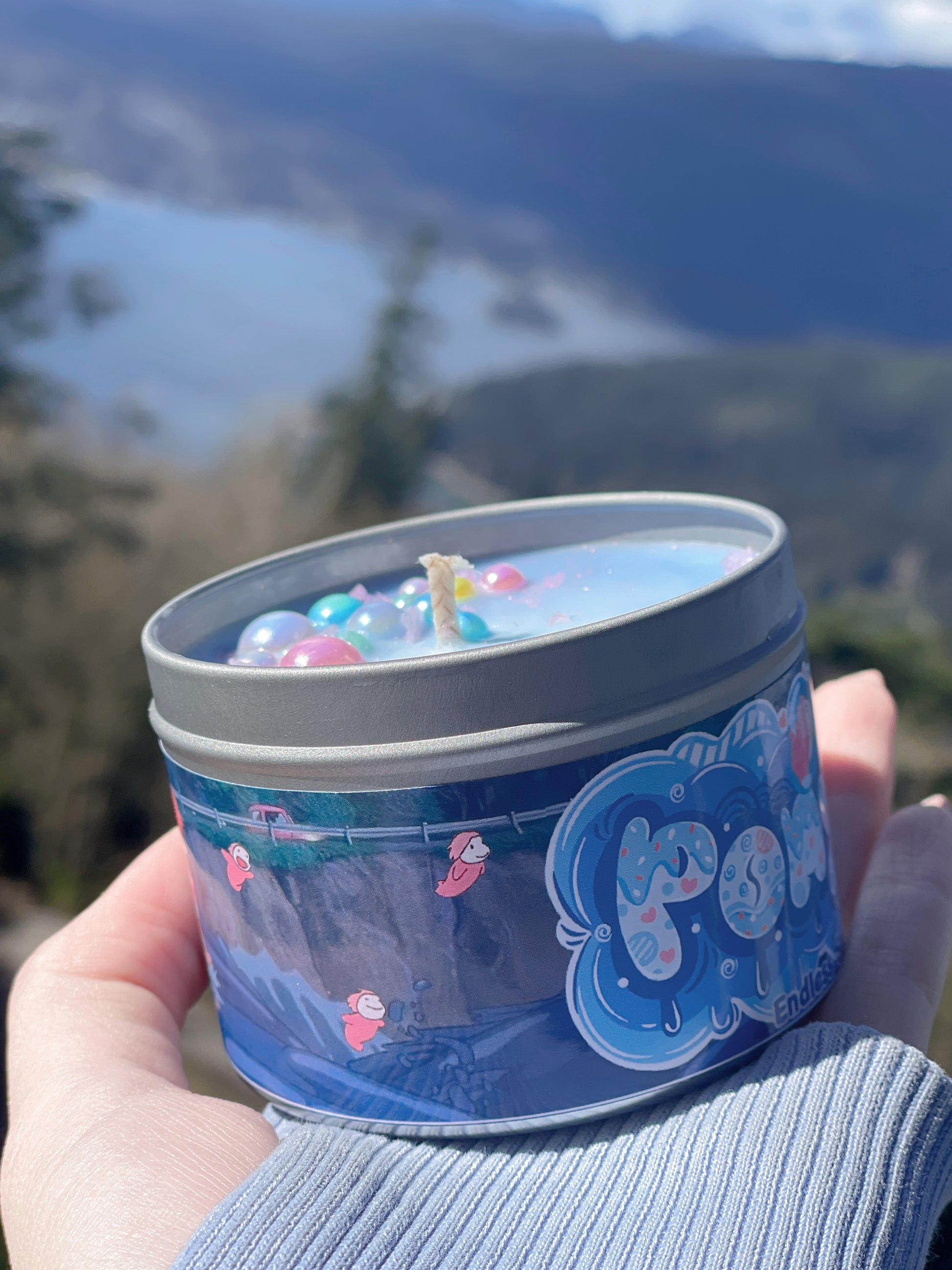 Ponyo Inspired Coconut Soy Wax Candle | Sea Princess Milky Paw Scents