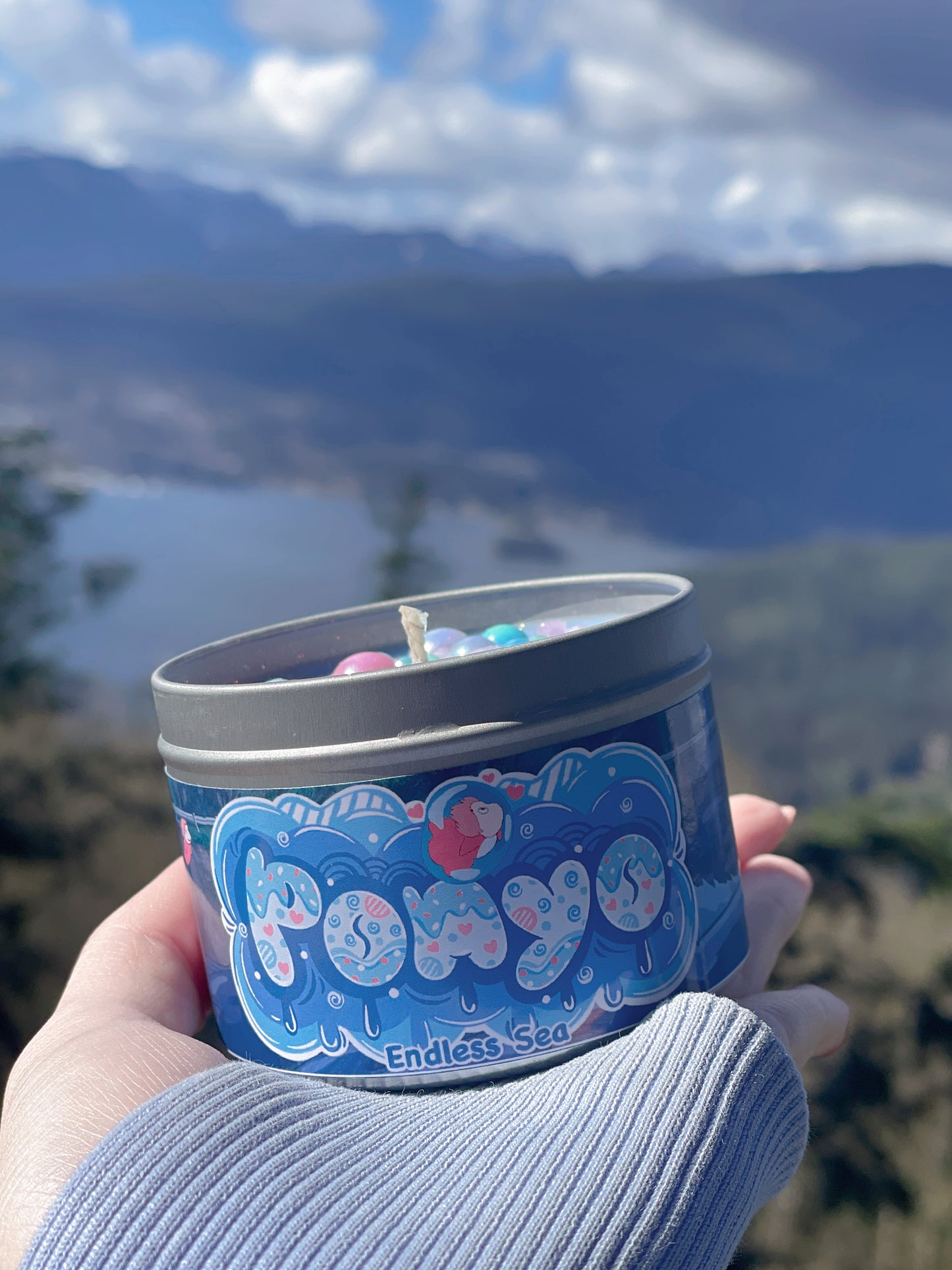 Ponyo Inspired Coconut Soy Wax Candle | Sea Princess Milky Paw Scents